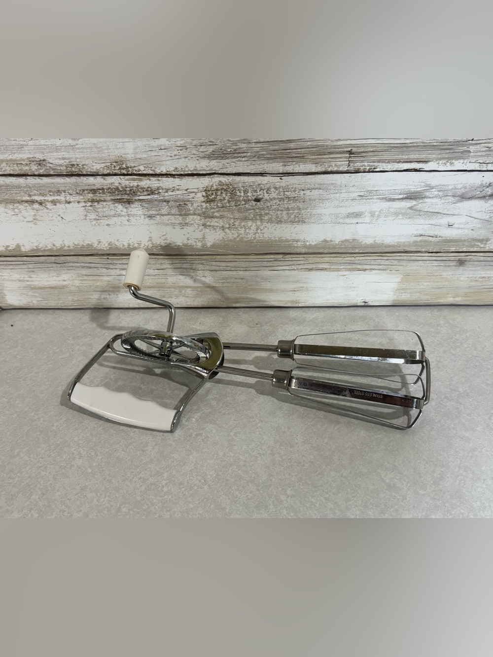 Vintage egg beater